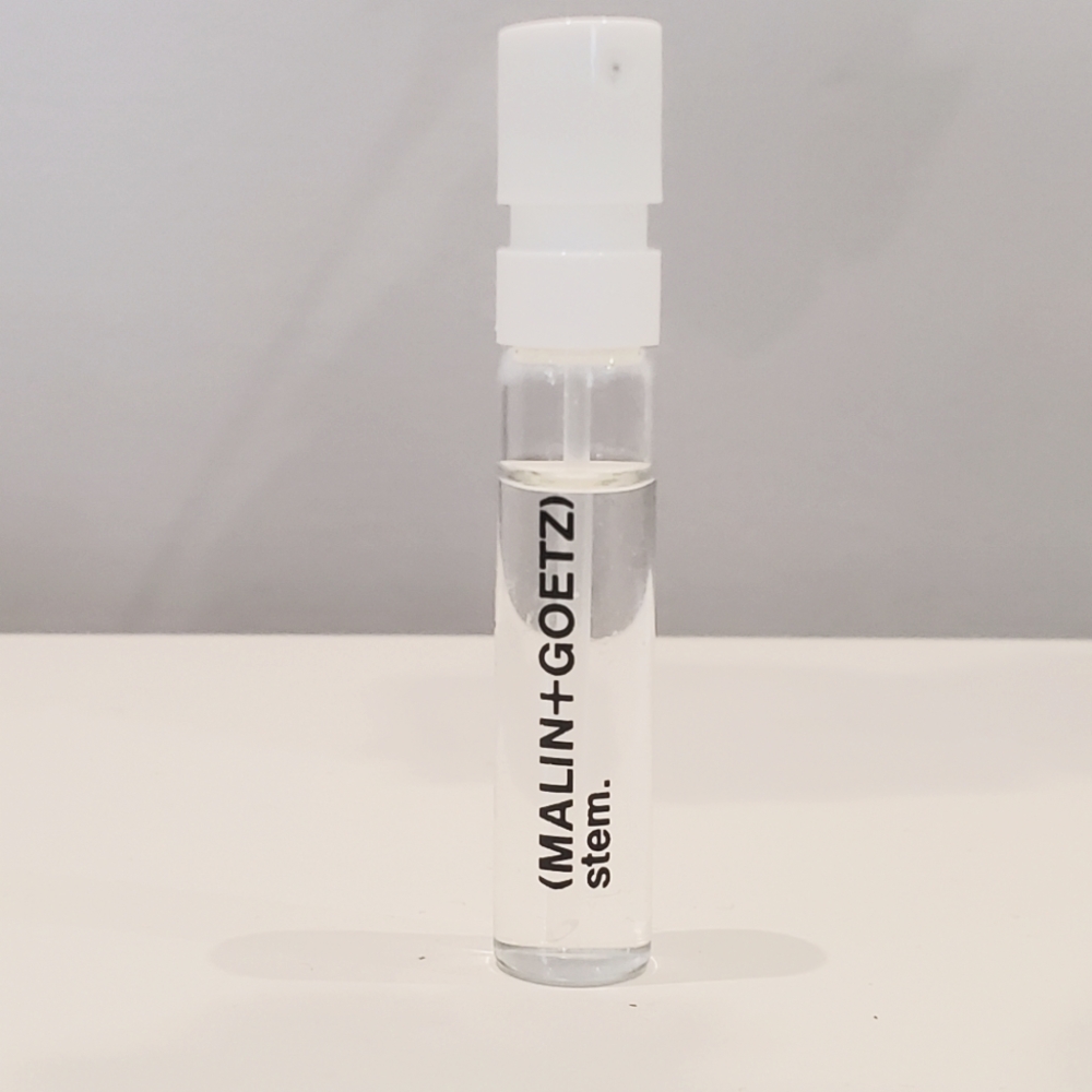 * Free with any purchase* Malin + Goetz Stem